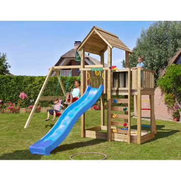 LEKTORN JUNGLE GYM MANSION 2.1 INKL GUNGMODUL 220 UTAN RUTSCHKANA