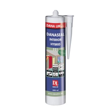 FOGMASSA DANA LIM INTERIÖR 521 LISTVIT 300ML