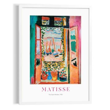TAVLA REINDERS MATISSE WINDOW WHITE 50X70CM