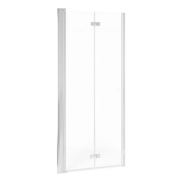 DUSCHDÖRR GUSTAVSBERG SQUARE VIKBAR NISCH VÄNSTER 100CM KROM