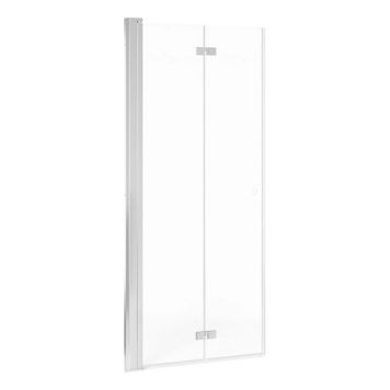 DUSCHDÖRR GUSTAVSBERG SQUARE VIKBAR VÄNSTER 80CM KROM