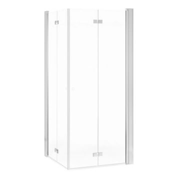 VIKHÖRNDUSCH GUSTAVSBERG SQUARE 90X80CM KROM 