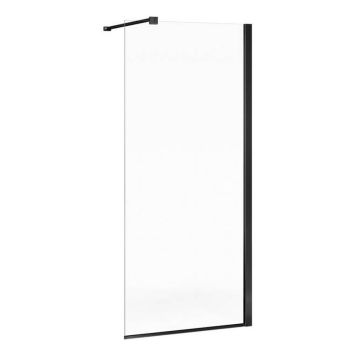 DUSCHVÄGG GUSTAVSBERG SQUARE 90CM MATT SVART