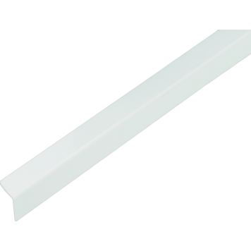 VINKELPROFIL GAH ALBERTS PVC SJÄLVHÄFTANDE BLANK VIT 1,5X20X20X1000MM