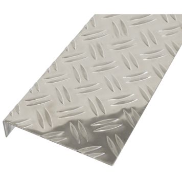 ALUMINIUMPLÅT GAH ALBERTS TEXTURERAD 1,5X30X135X2000MM