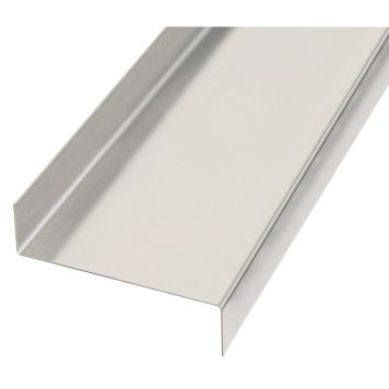 SLÄTPLÅT GAH ALBERTS Z-FORMAD ALUMINIUM 18X63X2000MM