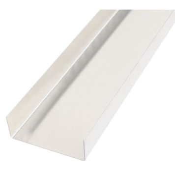 SLÄTPLÅT GAH ALBERTS U-FORMAD ALUMINIUM 20X58X2000MM