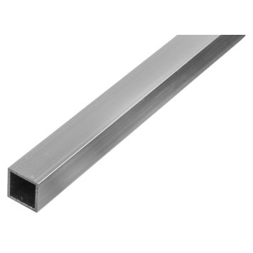 RÖR GAH ALBERTS FYRKANTIGT ALUMINIUM 1X15X15X2000MM
