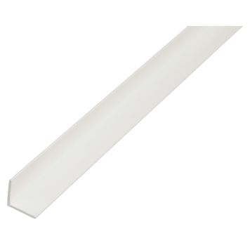 VINKELPROFIL GAH ALBERTS PVC VIT 1,2X50X50X2000MM