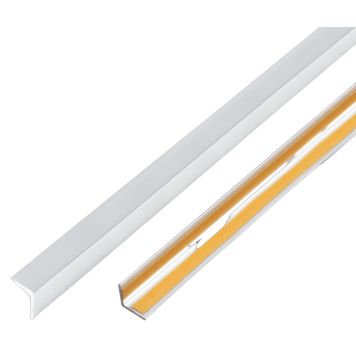 VINKELPROFIL GAH ALBERTS ALUMINIUM SJÄLVHÄFTANDE KROM 1X10X10X1000MM