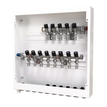 PREFABSKÅP LK SYSTEMS UNI MED 8/5 AVSTÄNGNING 550MM VIT