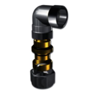 ANSLUTNINGSSATS LK SYSTEMS VINKEL 25X2,3MM X R25X90°