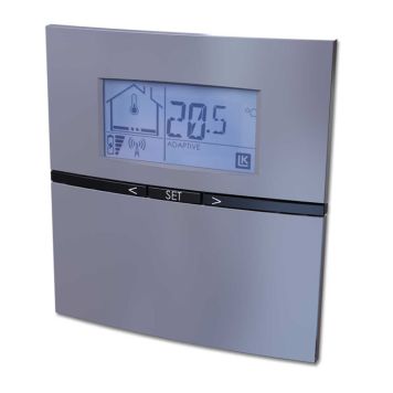TERMOSTAT LK SYSTEMS GOLVVÄRME ICS.2-RF SILVER