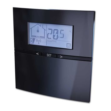 TERMOSTAT LK SYSTEMS GOLVVÄRME ICS.2-W SVART
