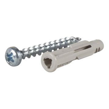 SKRUV & PLUGG ESSVE UNIVERSAL 5X30MM 8ST/FP