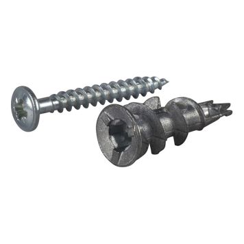 GIPSANKARE & SKRUV ESSVE DRIVA ZINK TF12 4,5X35MM 4ST/FP