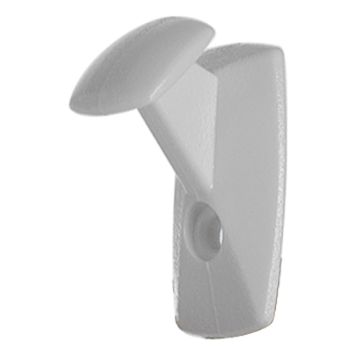 KNAPE MILLER MED HALS FÖR FÖNSTER VIT 3-PACK