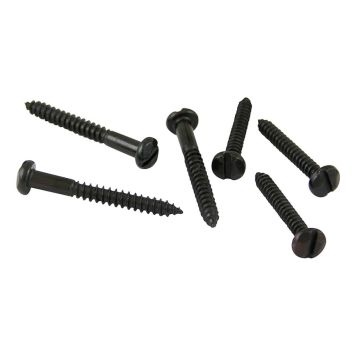 DEKORSKRUV MILLERS SMIDE 3,5X16MM SVART 10-PACK