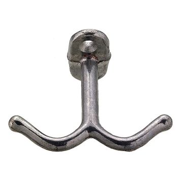 KLÄDKROK MILLERS 140 2-KROKAR 75MM ALUMINIUM