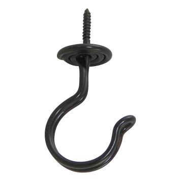 SKRUVKROK MILLERS STÅLTRÅD 45MM SVART