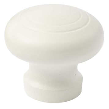 KNOPP MILLERS HELGE Ø45MM TRÄ VIT