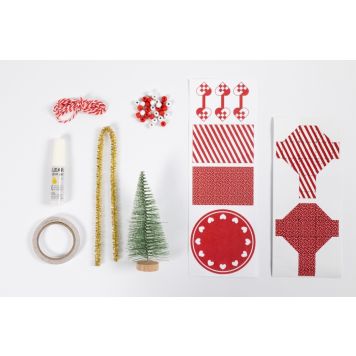 TILLBEHÖR NISSEDÖRR CREATIV COMPANY DIY KIT JULGRAN