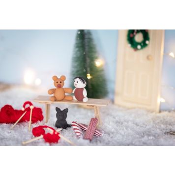 TILLBEHÖR NISSEDÖRR CREATIV COMPANY DIY KIT JULKLAPPAR