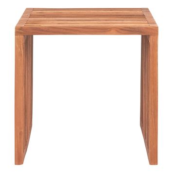 SIDOBORD HOUSE NORDIC CIELO TEAK 40X40X40CM NATUR