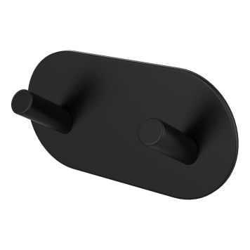 KROK CAMARGUE DUBBEL RUND 100X50X30MM SVART MATT 