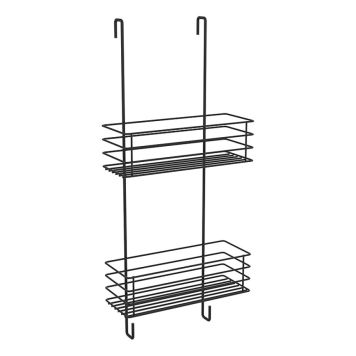 DUSCHKORG CAMARGUE M KROKAR TILL BLANDARE 25X9,5X55CM SVART MATT 