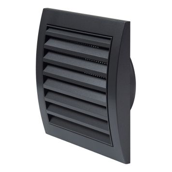 VENTILGALLER EUROPLAST ND10 148X153MM Ø100MM ANTRACIT