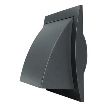VENTILGALLER EUROPLAST N-F BACKVENTIL Ø100MM ANTRACIT
