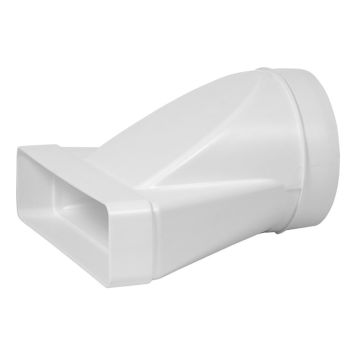 ÖVERGÅNGSMUFF EUROPLAST 220X55MM Ø125MM VIT