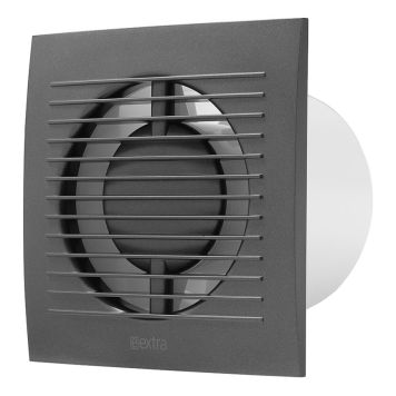 BADRUMSFLÄKT EUROPLAST E-EXTRA EE Ø100MM ANTRACIT