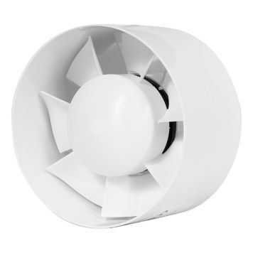 KANALFLÄKT EUROPLAST E-EXTRA EK125 Ø125MM VIT