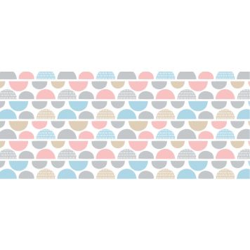 VAXDUK D-C-FIX GEOMETRISK 140X180CM