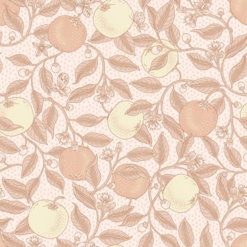 TAPET ORANGE BLOSSOM SUNLIT MULTI ROSA