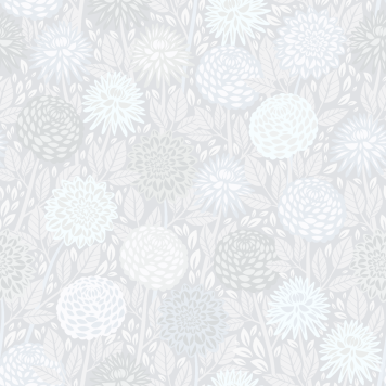 TAPET DAHLIA DREAM COOL BLÅ