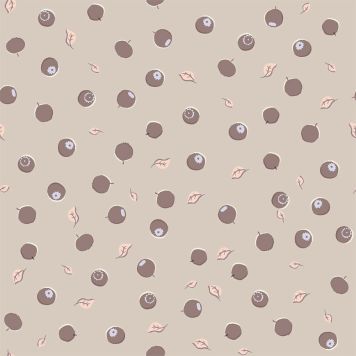 TAPET BLÅBERRY PUNCH BRUN