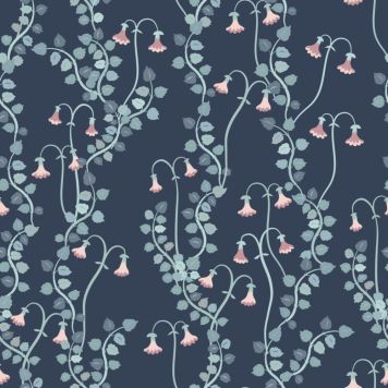 TAPE LINNEA BOREALIS NATT BLÅ