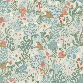 TAPET MOONLIT FOREST LIGHT SAGE