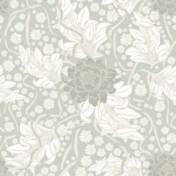 TAPET AKANTUSBLOMMA LJUSBEIGE