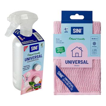 RENGÖRINGSKIT SINI UNIVERSAL MED DUK GRAPEFRUIT