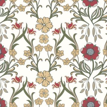 TAPET LAUGHTER AND FORGETTING VIT MULTI