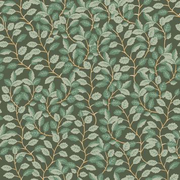 TAPET GRÖNA LÖV GRÖN HARMONI