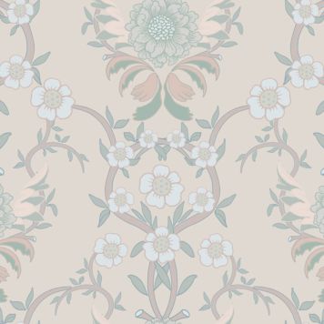 TAPET SERENDIPITY APRICOT MULTI BEIGE