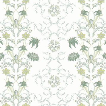 TAPET SWEET SERENITY WHITE GREEN