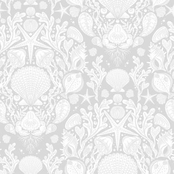 TAPET DEEP SEA DAMASK PEARL
