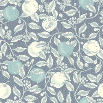 TAPET ORANGE BLOSSOM BLÅ