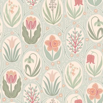 TAPET VÅRRABATT FROST LILA